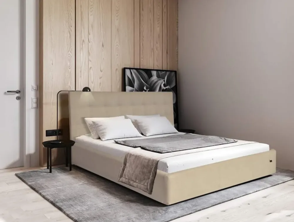 Кровать Chester Standart 140 х 200 см Лаки White Белый Днепр - изображение 5
