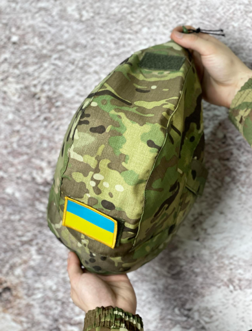 Чохол на шолом маскувальний мультикам Кавер чохол на каску шолом маскувальний тактичний Дніпро - фото 5
