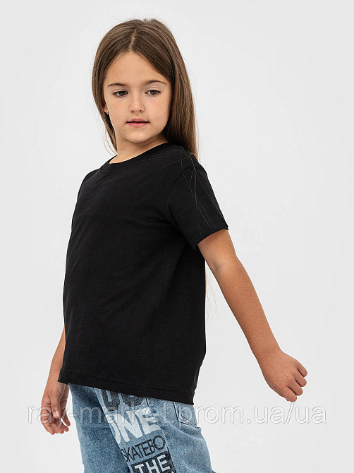 Футболка дитяча базова Stedman Classic-T Kids для дівчаток чорна (ST2200W-BLO) L Київ - фото 2