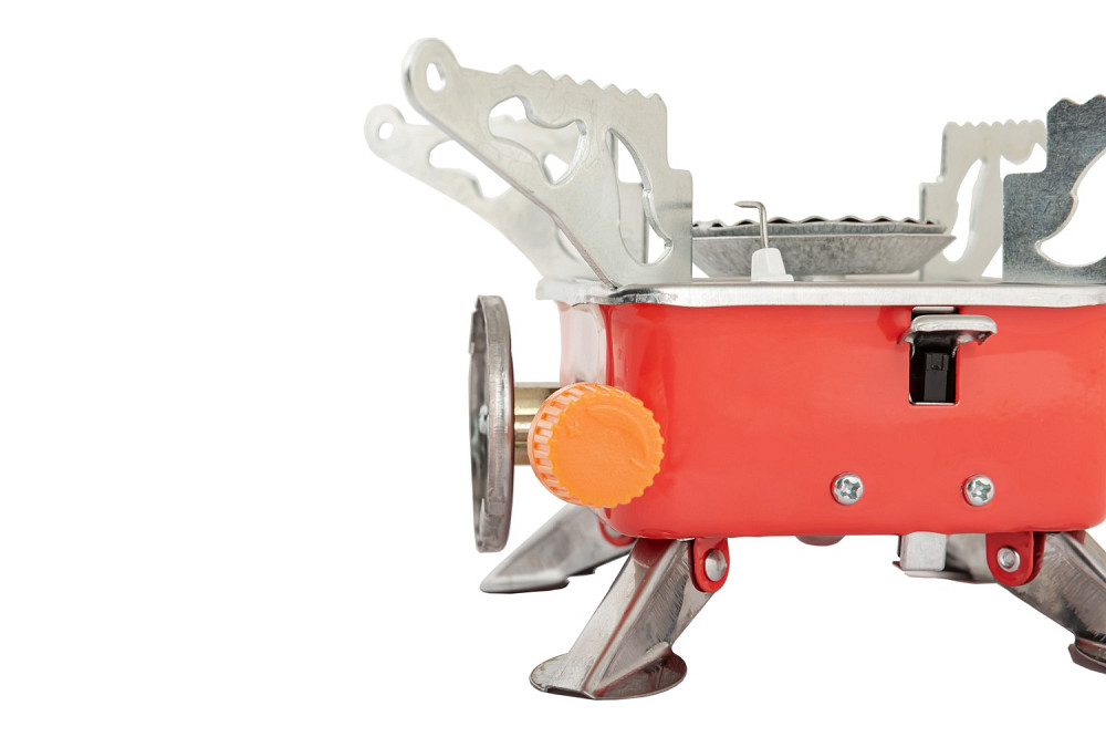 MASTERTOOL Плита туристична газова MASTERTOOL з п'єзопідпалом розкладна 2.8 кВт 145 г/год 42 Ba Коломия - фото 2