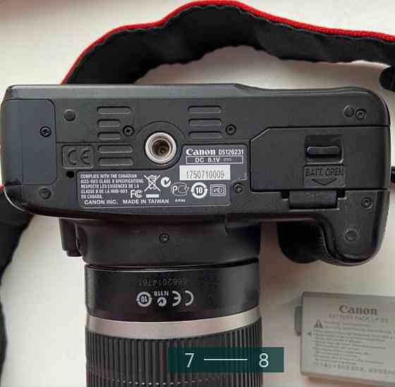 Фотоаппарат: Canon EOS 500D + Объектив 18-55. Киев