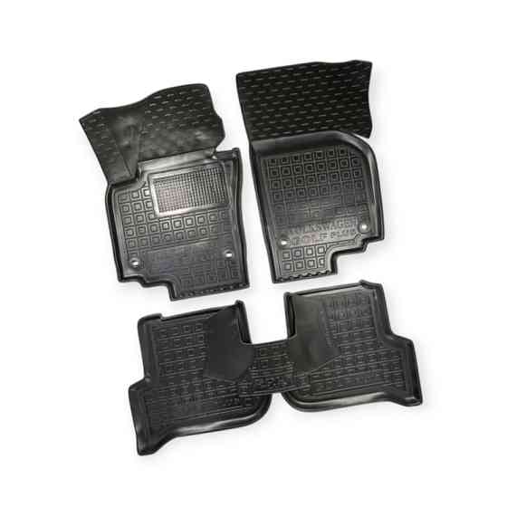 Килимки салону автомобіль Фольцваген Golf Plus (2005-2014) mod борт 2,5 см, з перемичкою Мукачево