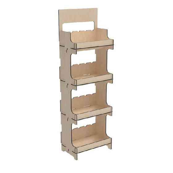 Стеллаж из фанеры EKOSTAR 470х300х1500 Киев