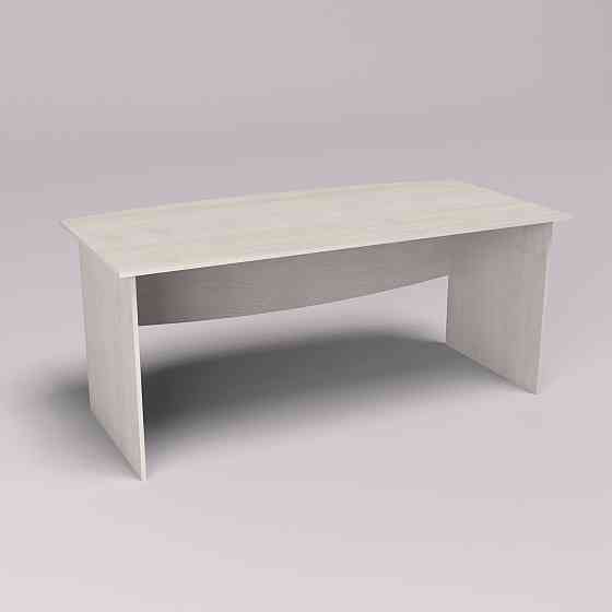 Стіл офісний Лідер, Дуб Шамоні Світлий, 1800/900/760 Львів