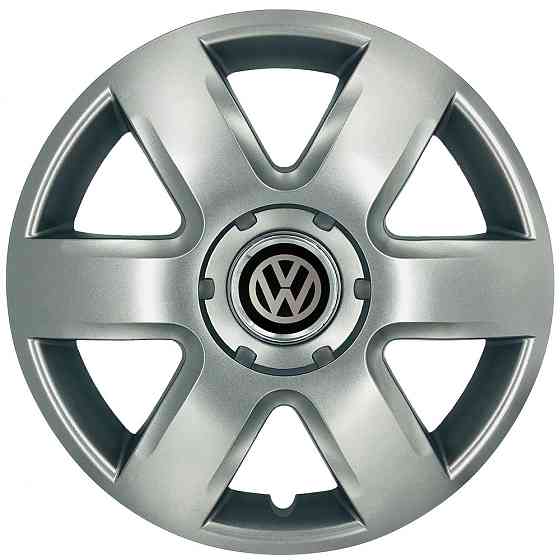 Автомобильные модельные колпаки R15 Volkswagen 337 4шт, SJS, серебряные Киев