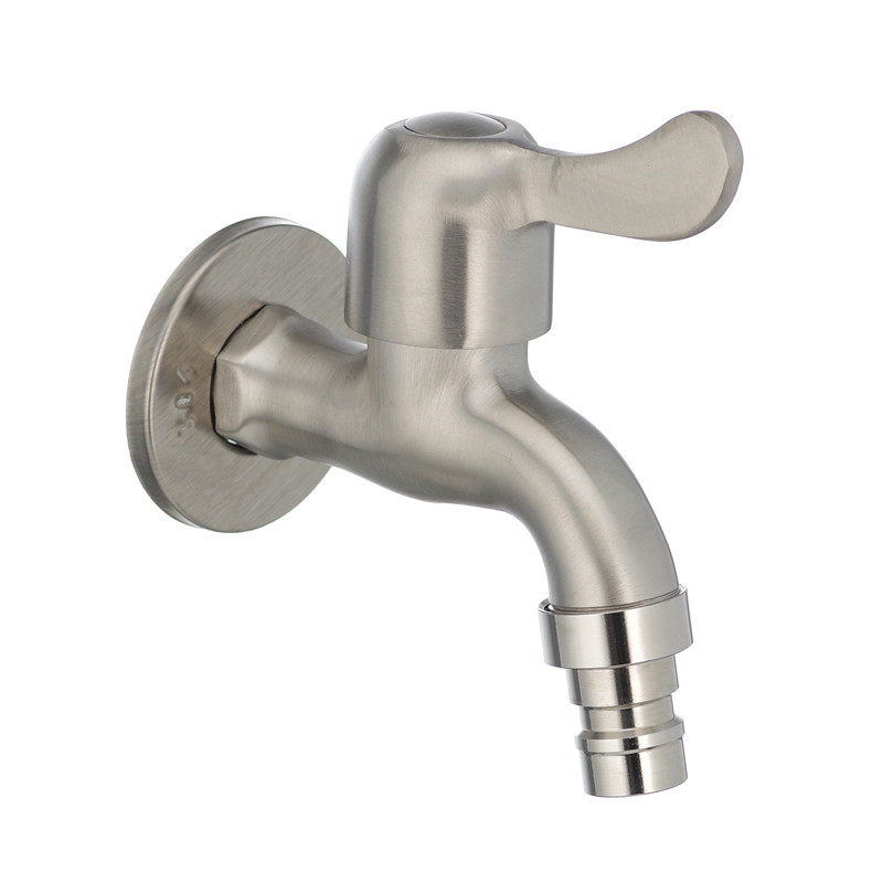 Кран для холодной воды поливочный 1/2 Mixxus BIB-02 (нержавеющая сталь) (SS0051) Черновцы - изображение 1