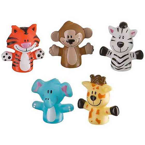 Детский набор игрушек на пальцы 