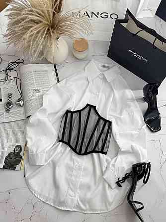 Стильный женский корсет из сетки. Черный, L/XL Одесса