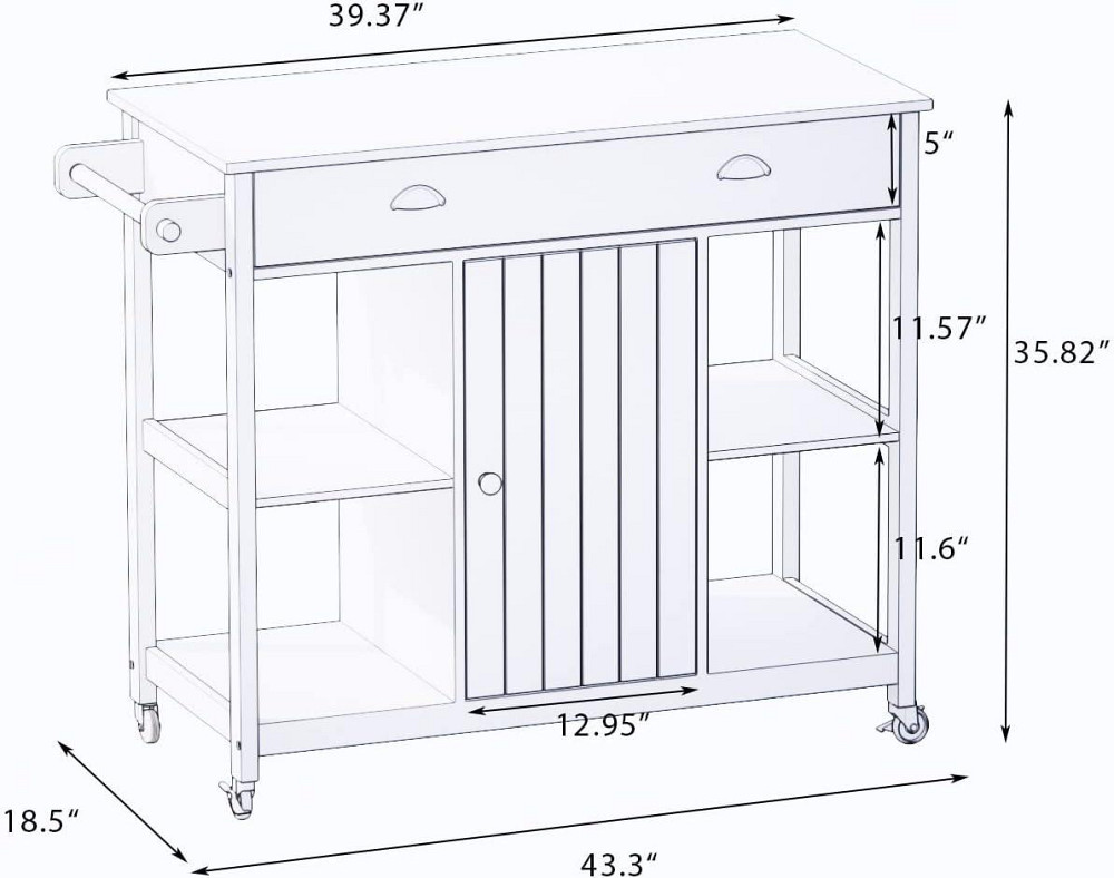Стіл-візок "Рінголд" зефір-латте Миколаїв - фото 2