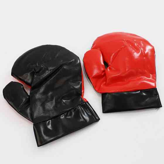 Музыкальная боксерская мишень с перчатками и подсветкой / Музыкальная груша для бокса / Тренажер для бокса Киев