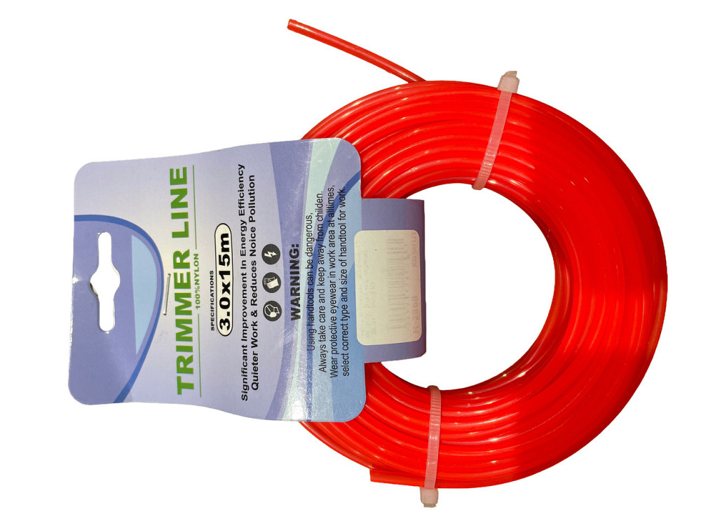 Леска мотокосы Ø3, см, 15 метров (косичка, черная) Мукачево - изображение 1