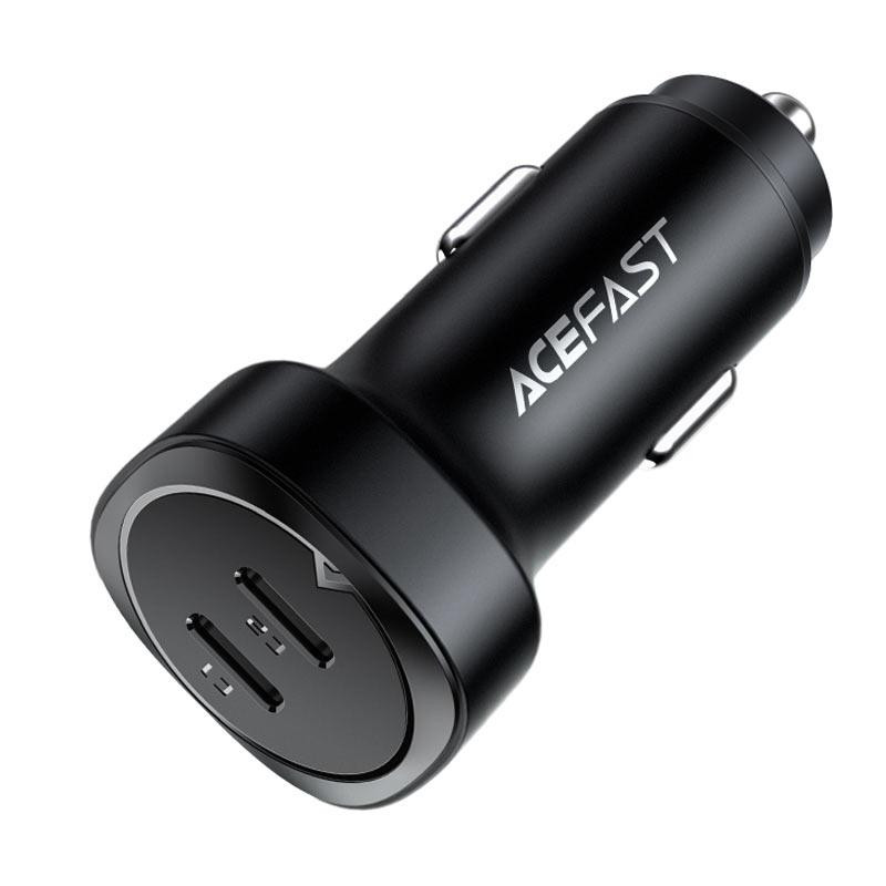 Автомобільний зарядний пристрій ACEFAST B2 72W dual USB-C metal car charger Київ - фото 10