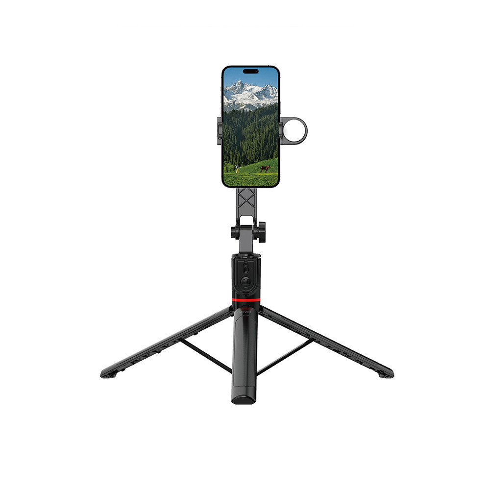 Селфі-трипод WIWU Live broadcast tripod selfie stick 1.8m Wi-SE015 Black Київ - фото 7