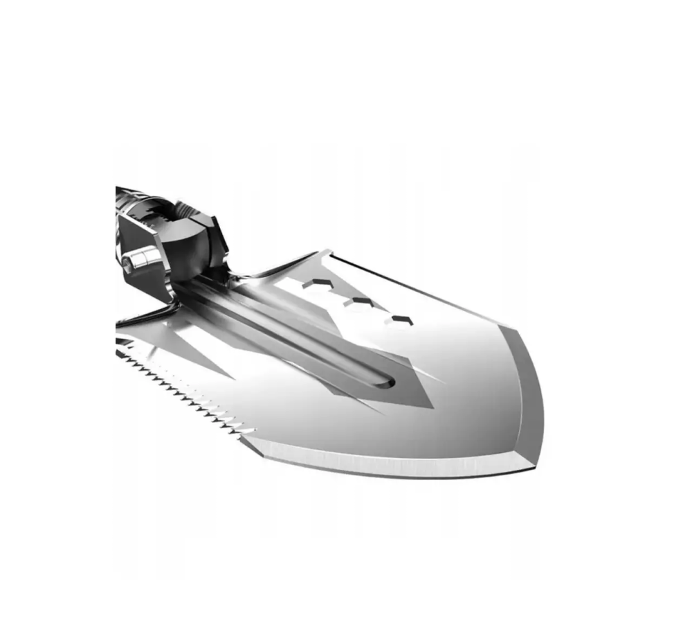 Саперная тактическая складная лопата для выживания 12 в 1 Винница - изображение 5