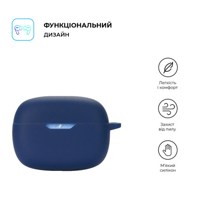 Чохол для навушників Armorstandart Hang Case для JBL Wave Beam Dark Blue (ARM73556) Вінниця - фото 2
