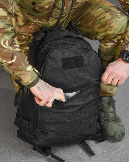 Рюкзак штурмовой UNION black РН3625 Одесса - изображение 4
