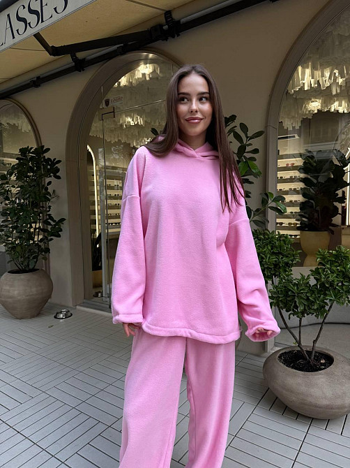 Женский стильный теплый костюм двухсторонний флис-полар Одесса - изображение 7