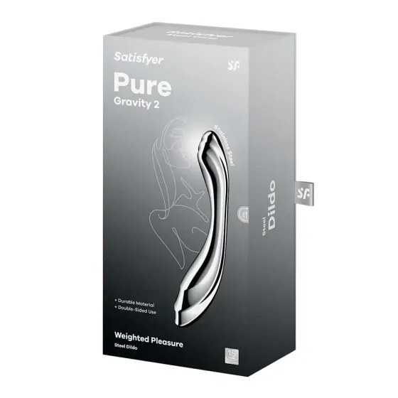 Металевий дилдо Satisfyer Pure Gravity 2 Львів