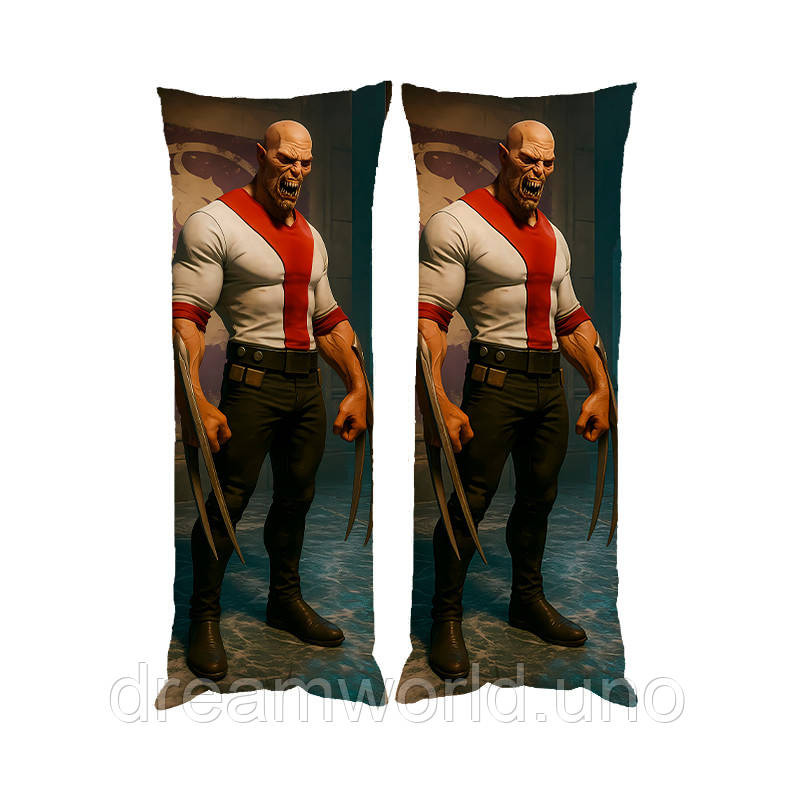 Подушка дакімакура Барака Mortal Kombat декоративна подушка для обіймання 30х60 Харків - фото 1