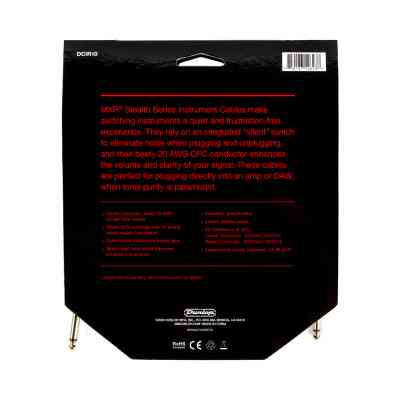 Інструментальний кабель MXR Stealth Series Instrument Cable 3m (DCIR10) Вінниця