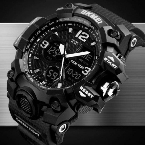 Чоловічий наручний годинник Skmei Hamlet 1155 Чорний Вінниця - фото 4