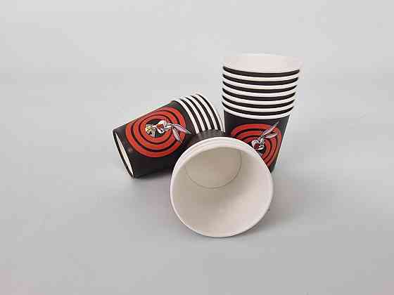 Паперові одноразові склянки 110 мл "BUGS BUNNY" (50 шт.) Харків