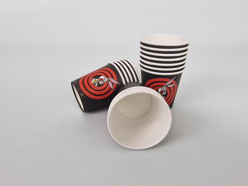 Паперові одноразові склянки 110 мл "BUGS BUNNY" (50 шт.) Харків - фото 2