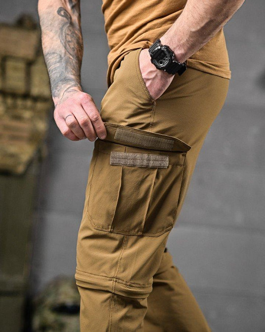 Тактические мужские летние штаны шорты кайот 48 р Одесса - изображение 17