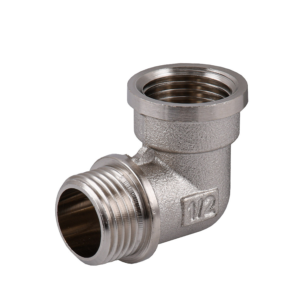 Кутник 1/2″ВЗ нікельований NL333S OPTIMUM Тернопіль - фото 1