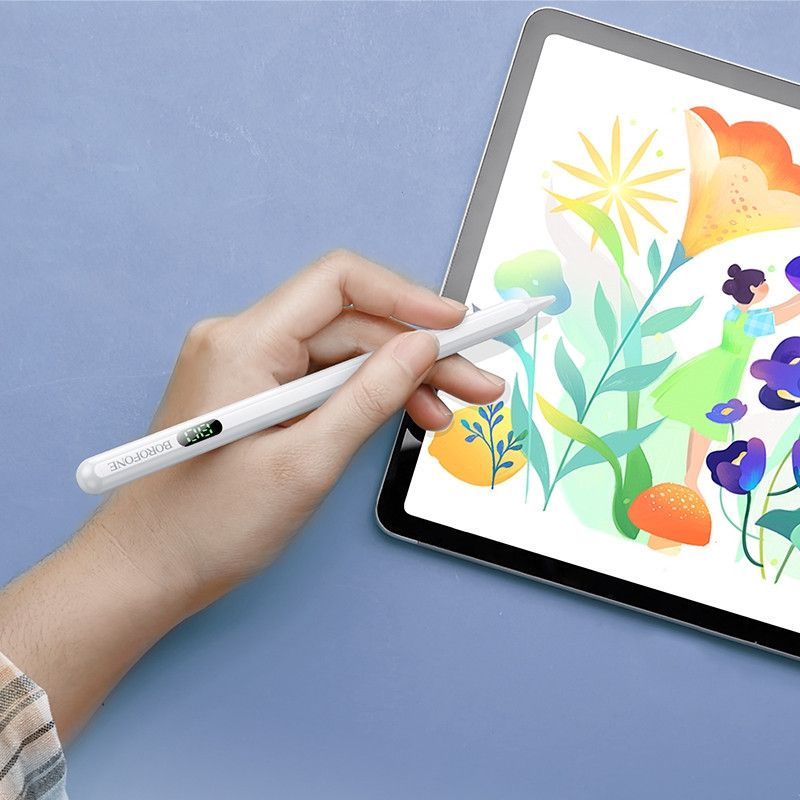 Стилус BOROFONE BG101 Active capacitive pen with digital display pad dedicated White Одеса - фото 7
