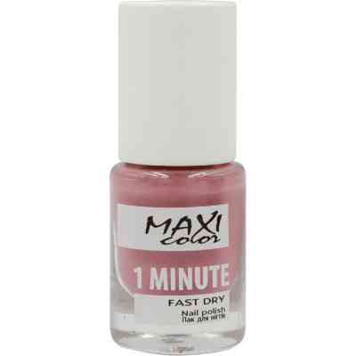Лак для нігтів Maxi Color 1 Minute Fast Dry 043 (4823082004522) Вінниця