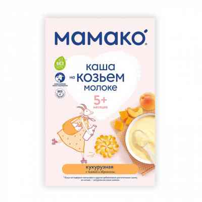 Детская каша MAMAKO кукурузная на козьем молоке 200 г (4607088795840) Винница
