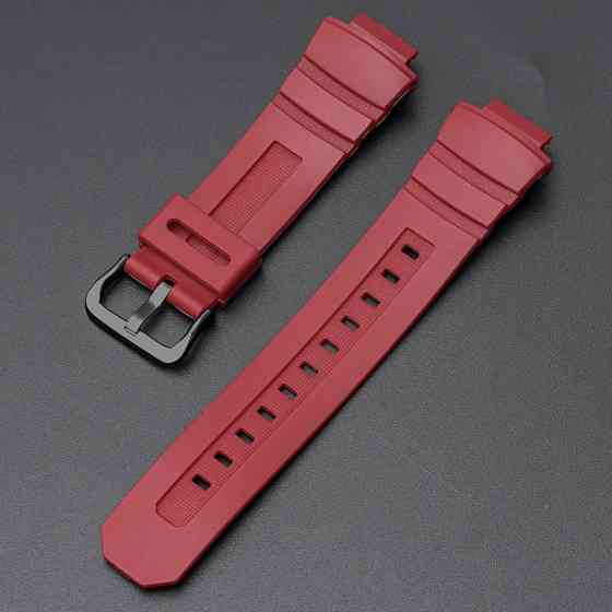 Ремінець для Casio G-Shock G-7700 Red BK SBR Київ