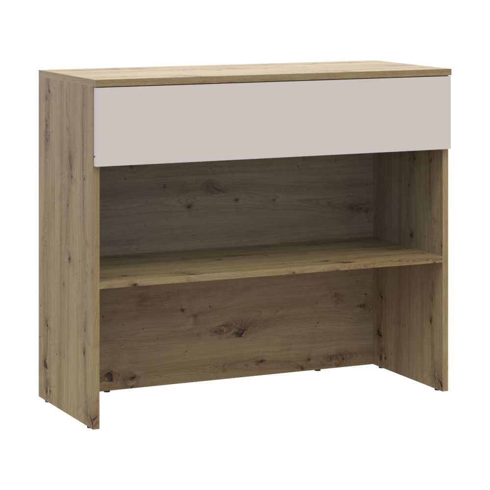 Тумба для обуви Doros Сплит 94х39х80 см Дуб артизан/Кашемир (DRS-011462) Львов - изображение 4