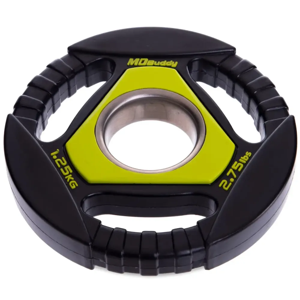 Диск поліуретановий 1.25 кг на гриф 50 мм Zelart TA-2677-1_25 Київ - фото 3