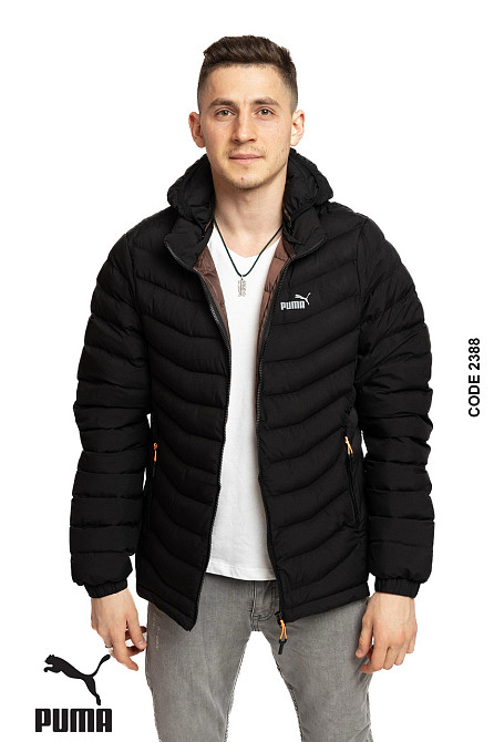 Мужская демисезонная стеганая куртка Puma Киев - изображение 8