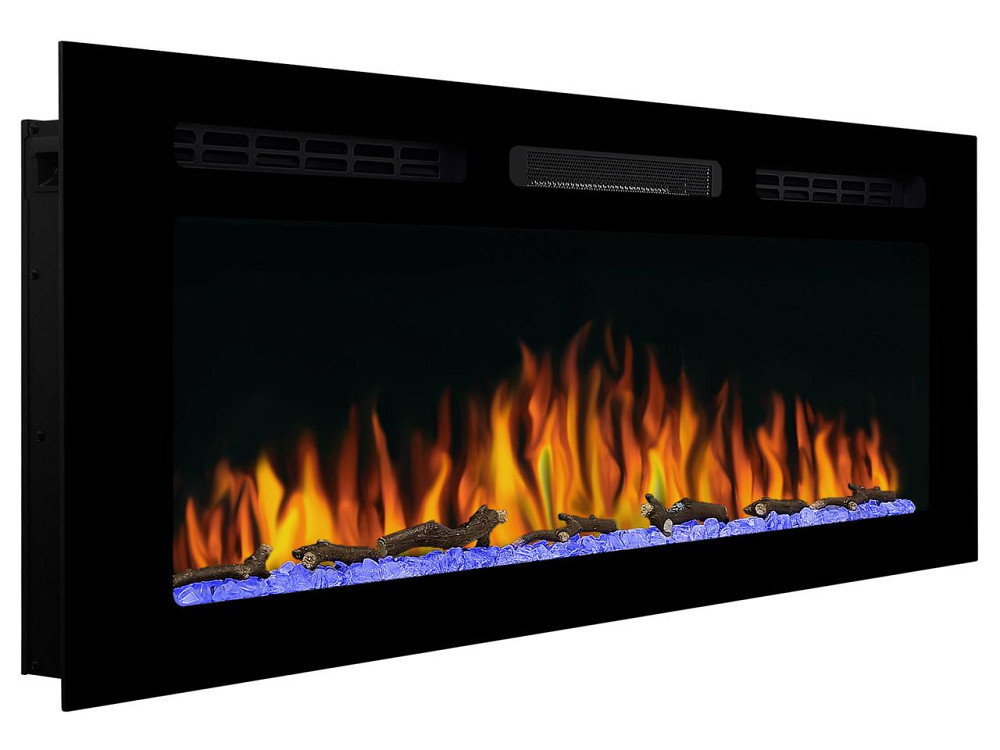 Електрокамін настінний / вбудовуваний ArtiFlame AF50WR з обігрівом і звуком горіння вогню Київ - фото 3