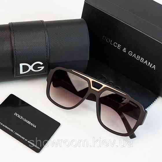 Стильные женские солнцезащитные очки D&G (0421-1) Киев