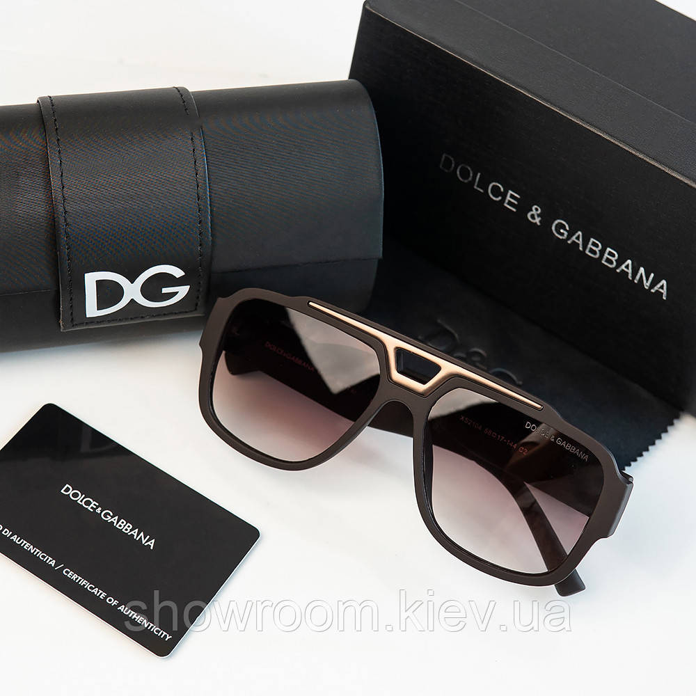 Стильные женские солнцезащитные очки D&G (0421-1) Киев - изображение 4