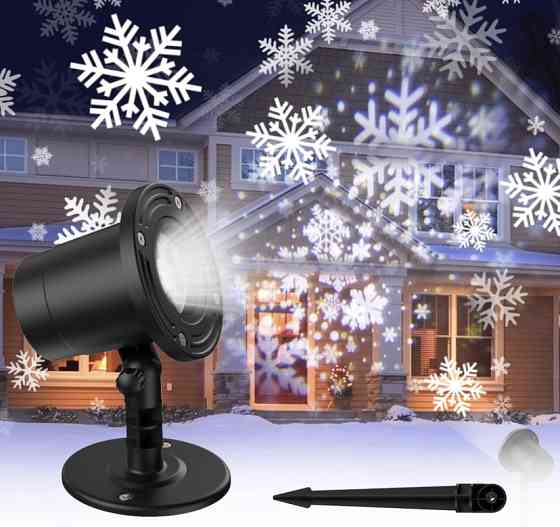 Новорічний проектор сніжинок KOICAXY Луцьк