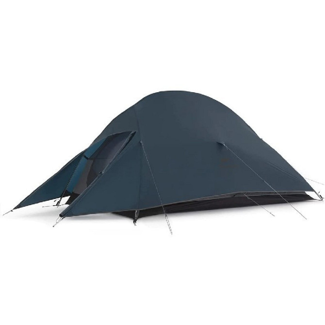 Сверхлегкая двухместная палатка с футпринтом Naturehike Cloud Up 2 Updated NH17T001-T 210T (Синий) Винница - изображение 1