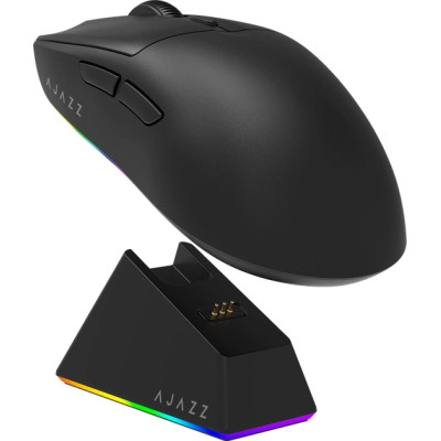 Мышка Ajazz AJ139 V2 MC Wireless/Bluetooth/USB Black (AJ139-V2-MC-B) Винница - изображение 8