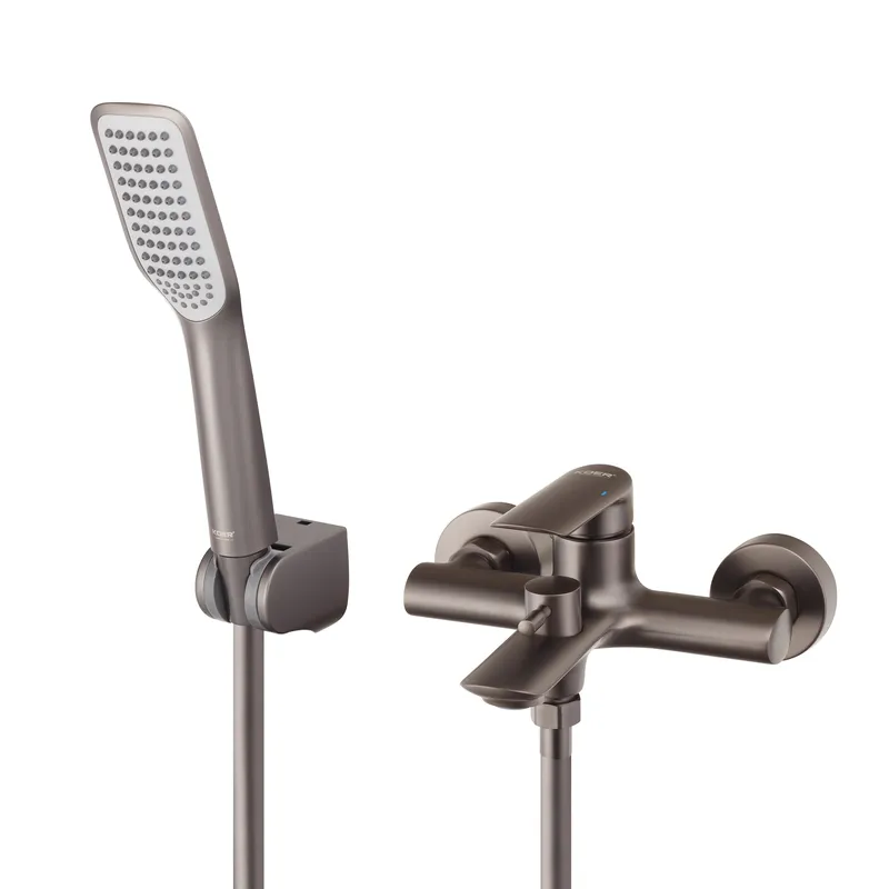 Змішувач для ванни Koer KB-40028-07 з коротким виливом (KR5308) якісний кран Харків - фото 1