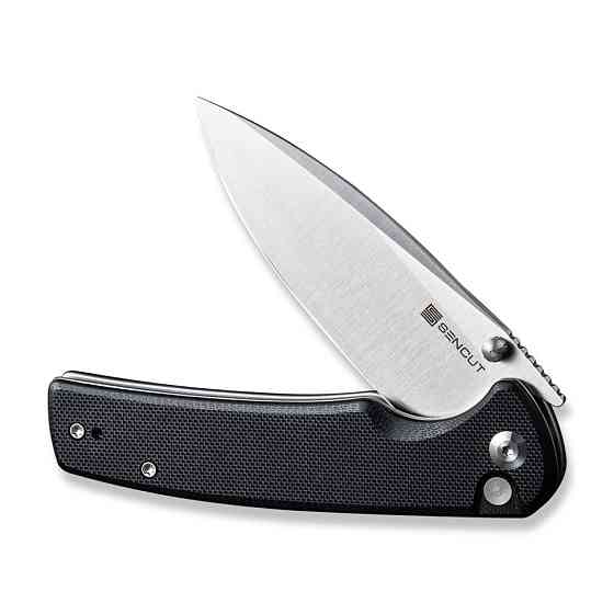 Нож складной туристический Sencut Sachse, (8.8 см) 9Cr18MoV / G10 черный Киев