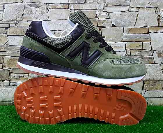 Мужские кроссовки New Balance Black/White ML574EGK  оригинал Киев