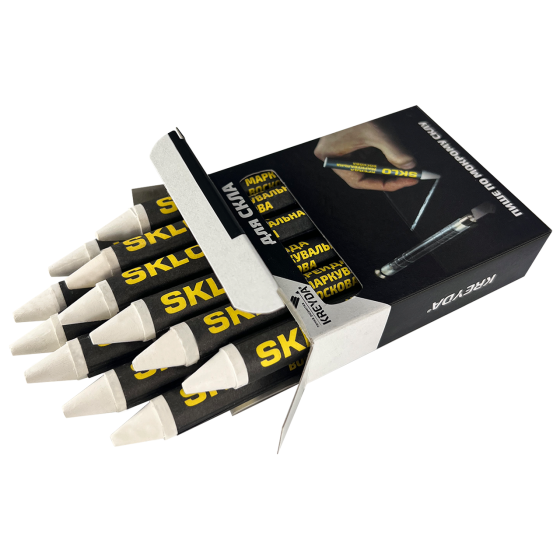 Для Скла, крейда воскової розмічальний SKLO (жовті) Павлоград