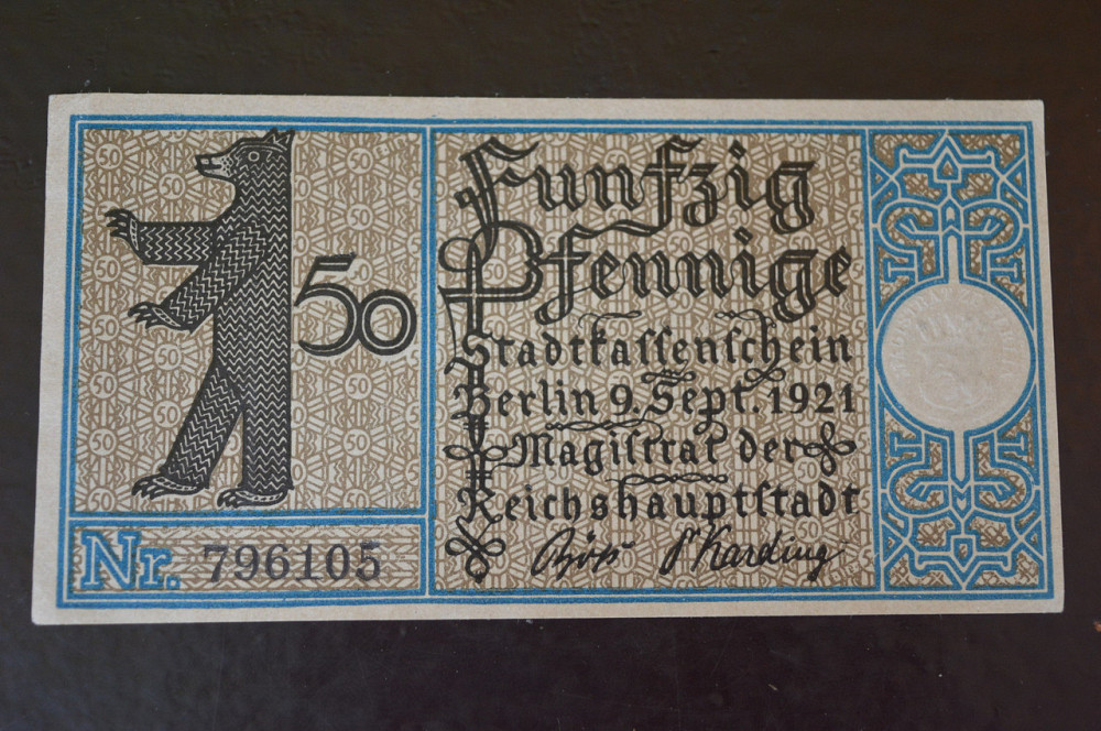 Германия. Нотгельд. 50 Pf 1921 года ( 3 ) Полтава - изображение 1