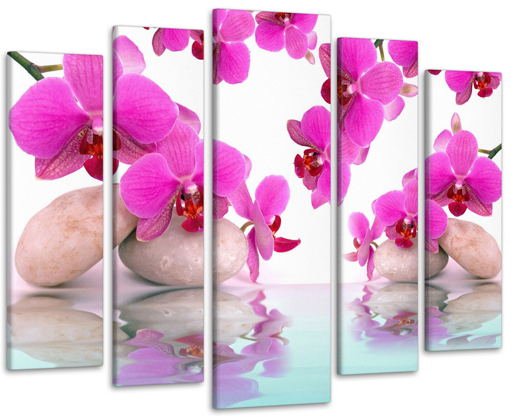 Модульная картина Цветы Орхидея Art-263_5 ( 80х118см ) 115x170 см Киев - изображение 1