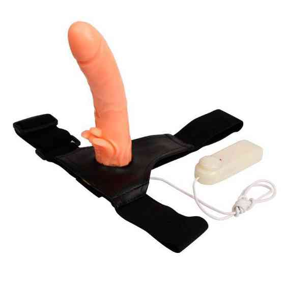Страпон женский с вибрацией BW-010025B Sex Aura Киев