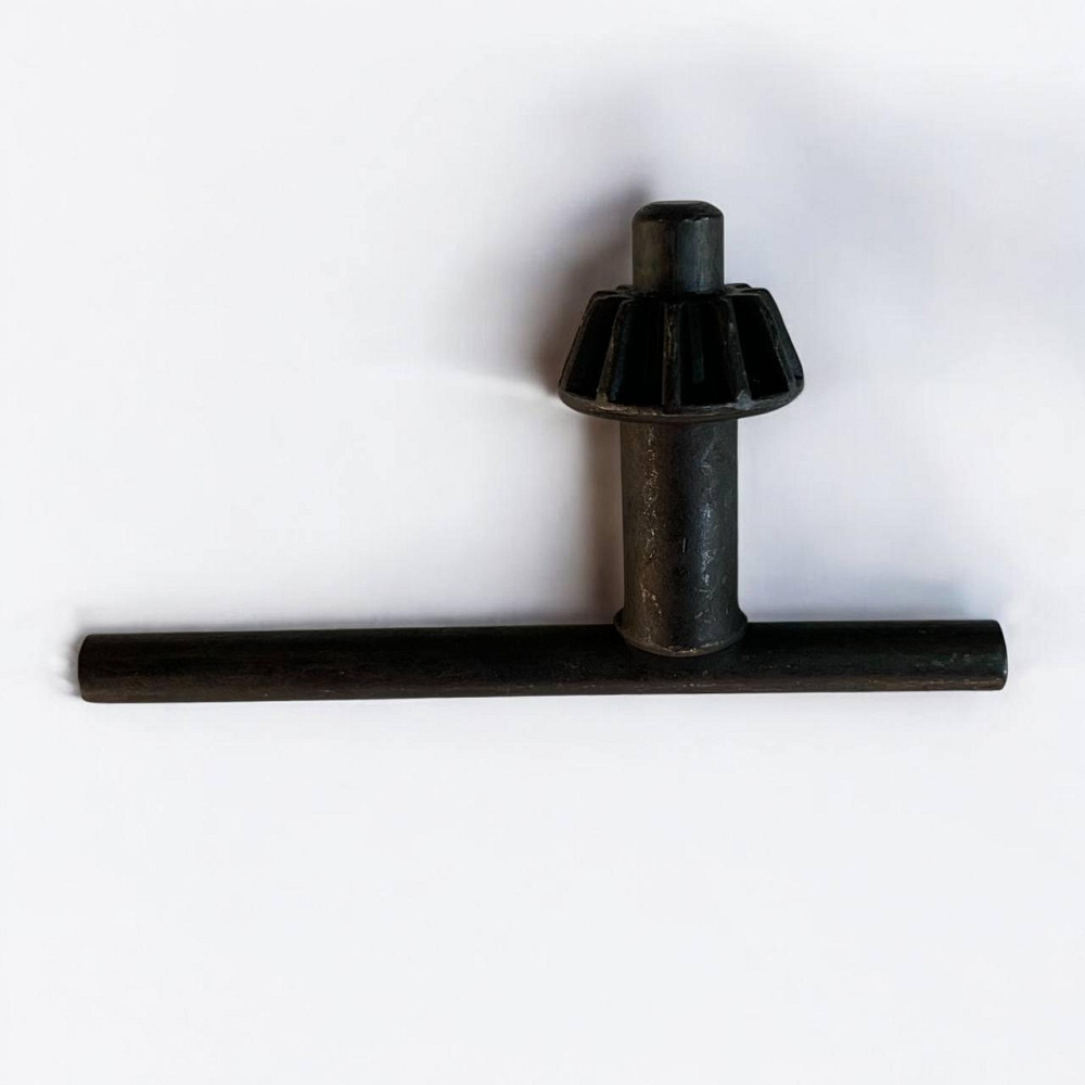 Ключ до сверлильного патрона Ф13 мм — металевий Т-подібний ключ для затиску та розтиску патрона дриля Харків - фото 7